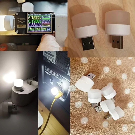 Mini Lâmpada de Led USB Portátil