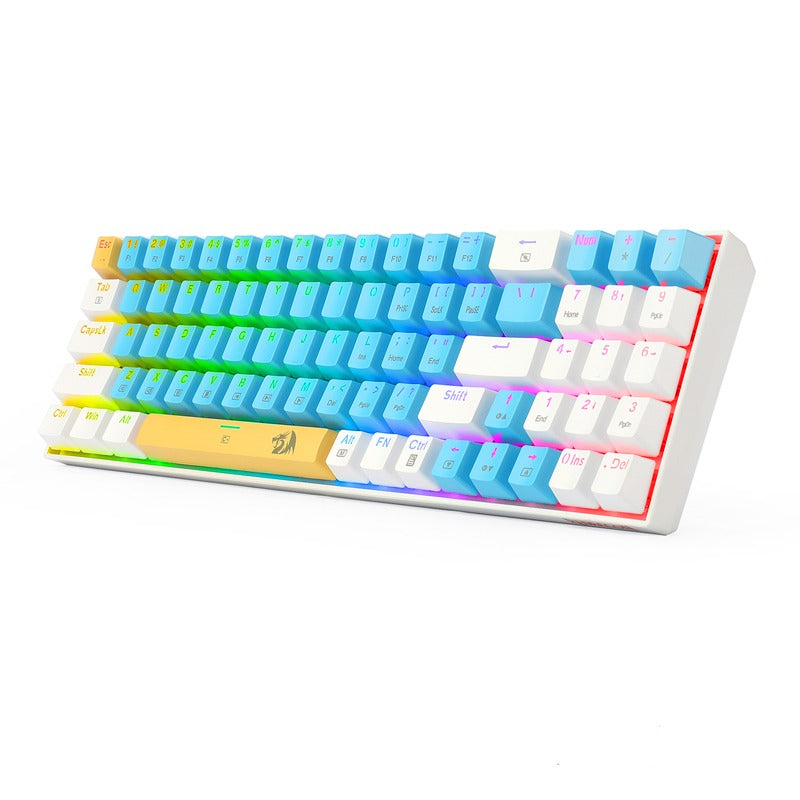 Teclado mecânico Redragon Cheetah K688, RGB, Switch Outemu MK2 Blue e Red