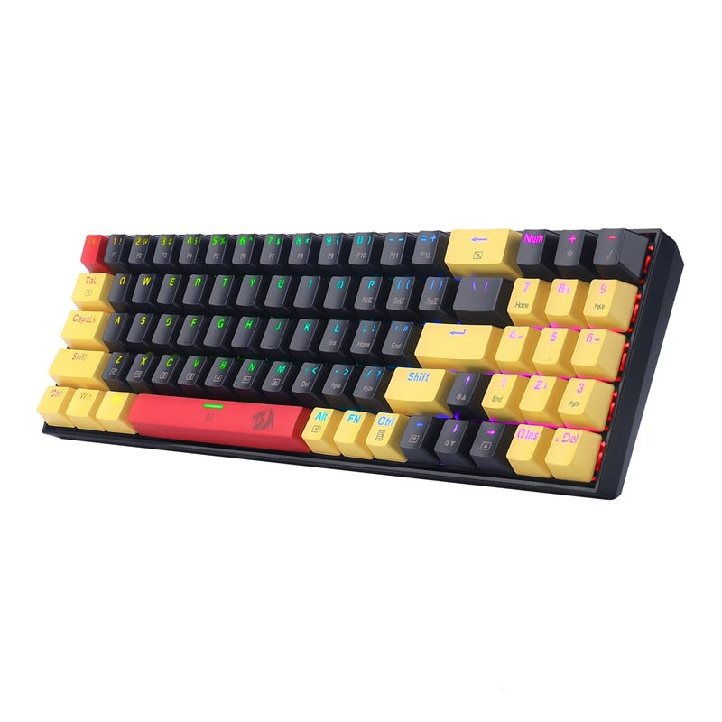 Teclado mecânico Redragon Cheetah K688, RGB, Switch Outemu MK2 Blue e Red