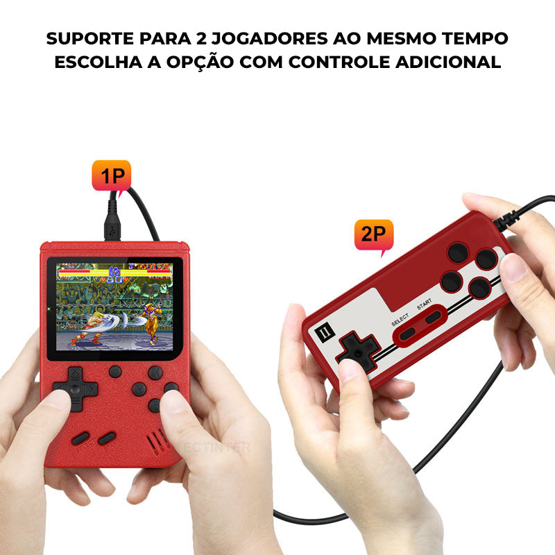 GameMax Retrô® + 400 Jogos Nostalgicos [Promoção de Natal]