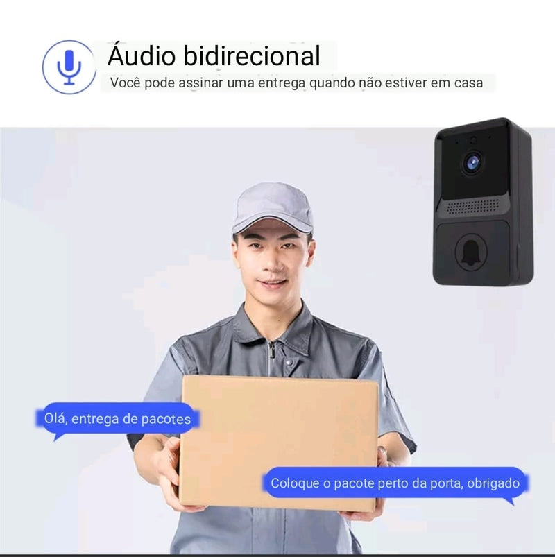 Campainha WiFi com Vídeo MaxGuard™